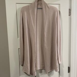 InCashmere Beige light weight Cardigan M